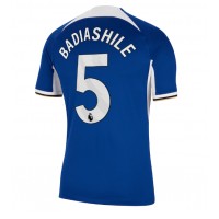 Pánský Fotbalový dres Chelsea Benoit Badiashile #5 2023-24 Domácí Krátký Rukáv